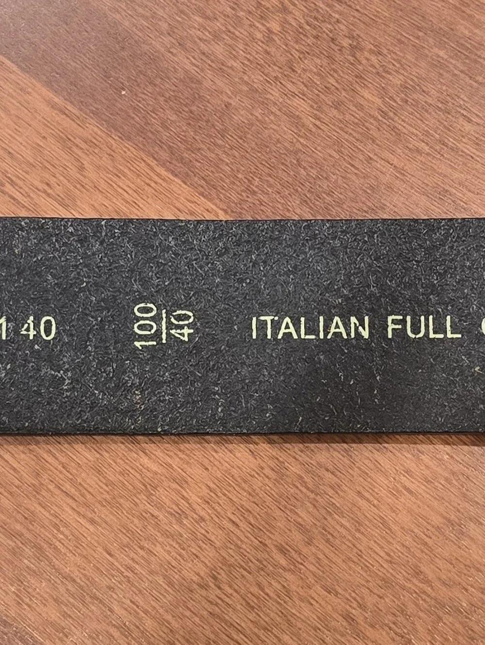 Fossil Men's Genuine Leather Black Belt Size 100/40